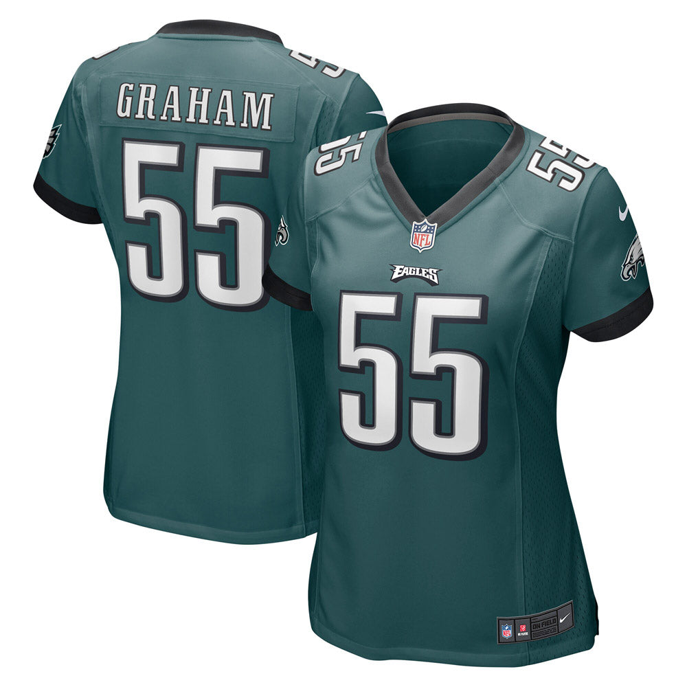 Women s Philadelphia Eagles Brandon Graham Game Jersey Midnight Green