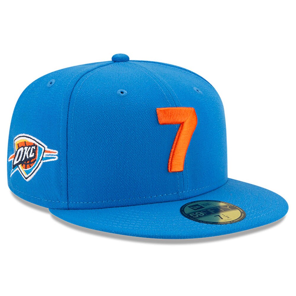 Oklahoma City Thunder New Era x Compound 7 OTC 59FIFTY Fitted Hat - Navy