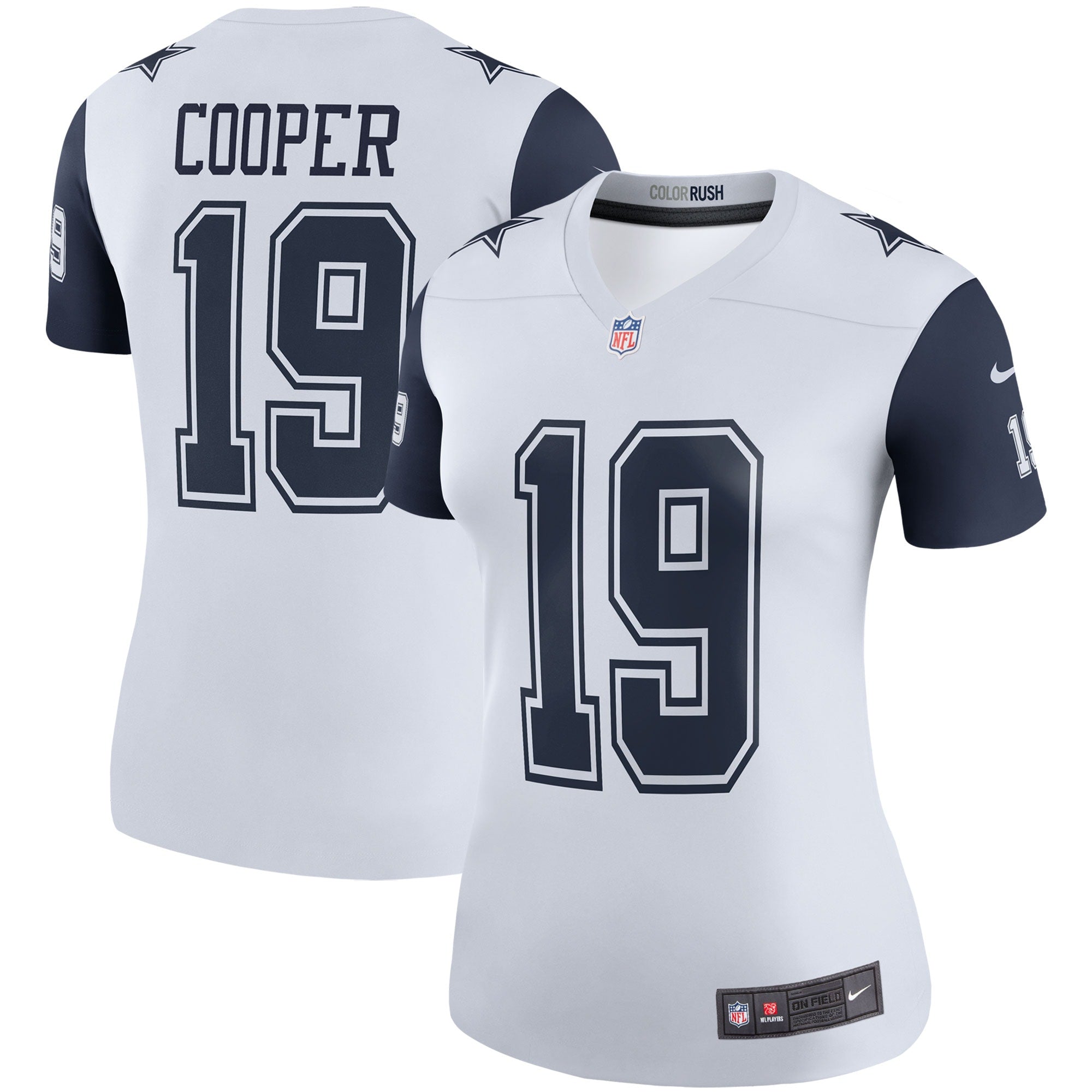 Amari Cooper Dallas Cowboys Nike Women s Color Rush Legend Player Jersey   White