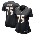Jonathan Ogden Baltimore Ravens Nike Women s Retired Player Jersey   Black