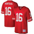 Joe Montana San Francisco 49ers Mitchell   Ness Big   Tall 1990 Retired Player Replica Jersey   Scarlet