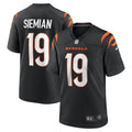 Men s Nike Trevor Siemian Black Cincinnati Bengals Team Game Jersey