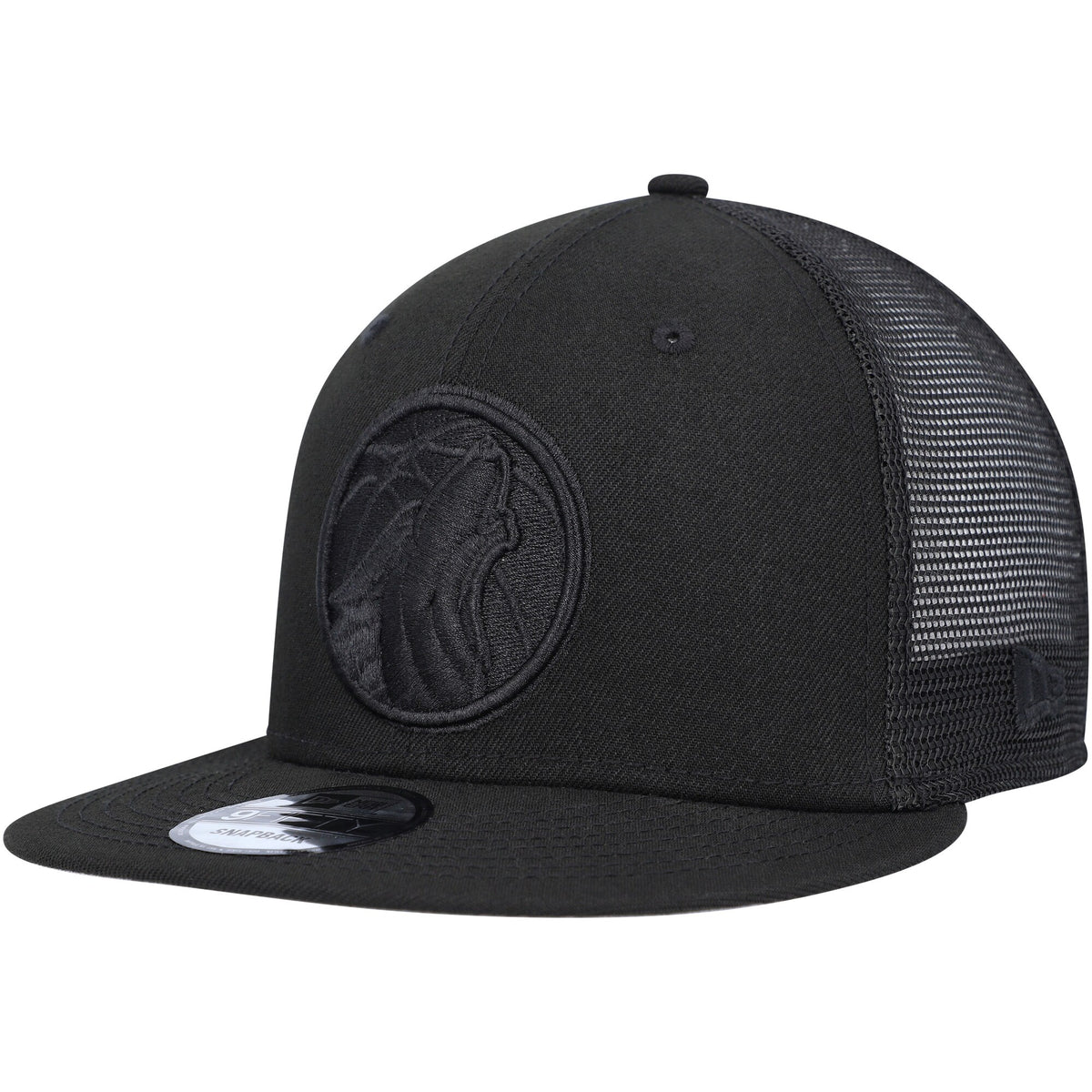Minnesota Timberwolves New Era Classic 9FIFTY Trucker Snapback Hat - Black
