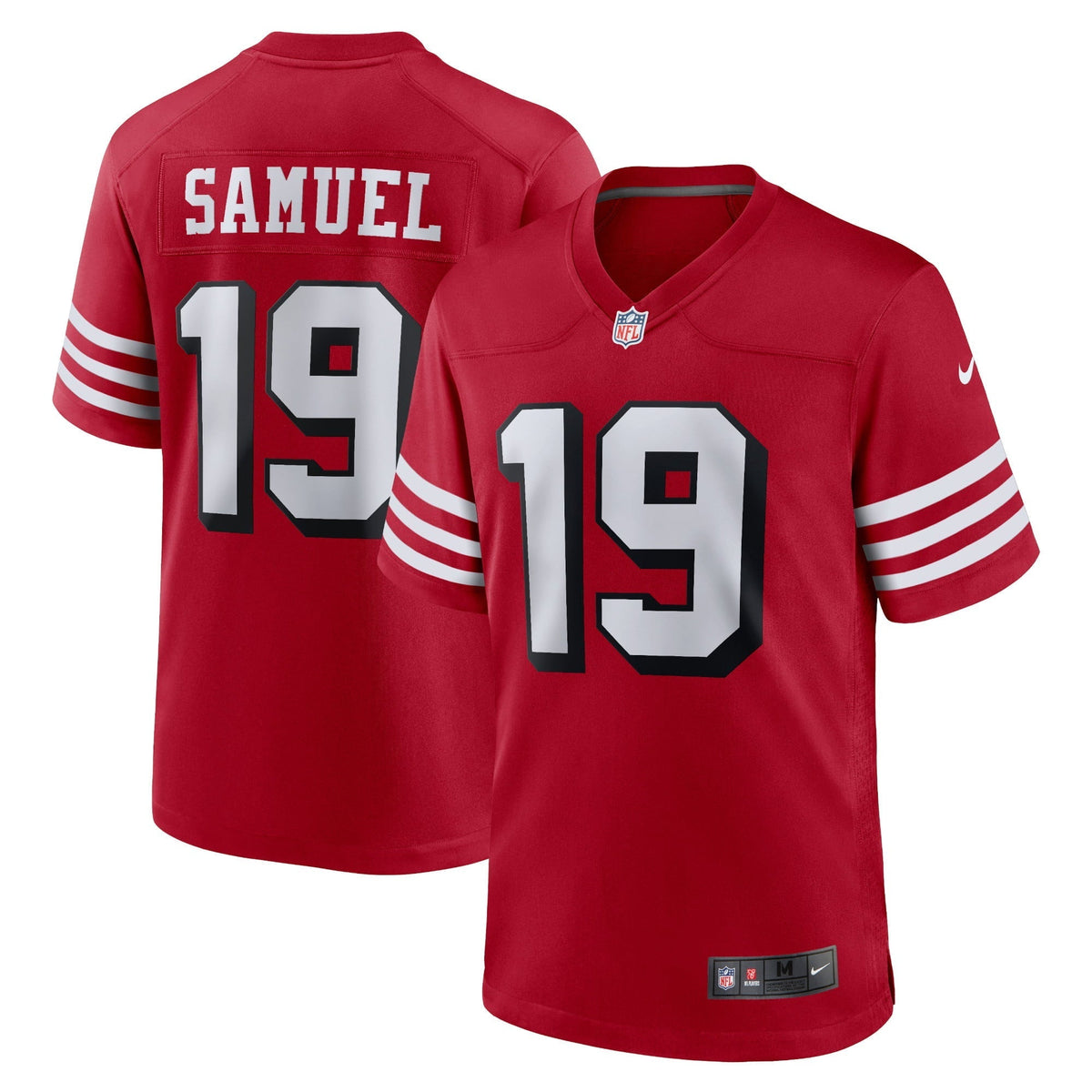 Men s Nike Deebo Samuel Scarlet San Francisco 49ers Alternate Player Game Jersey