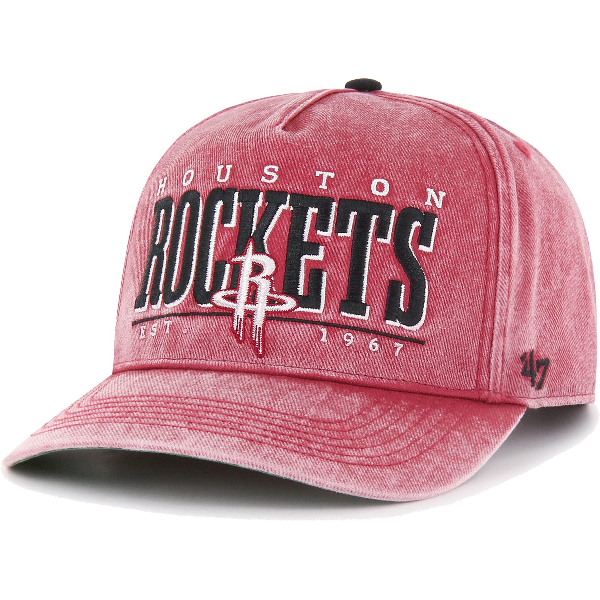 Houston Rockets '47 Fontana Hitch Snapback Hat - Red