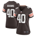 Matthew Adams Cleveland Browns Nike Women s Team Game Jersey    Brown