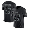 J.K. Dobbins Baltimore Ravens Nike RFLCTV Limited Jersey   Black