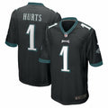 Men s Nike Jalen Hurts Black Philadelphia Eagles Game Jersey