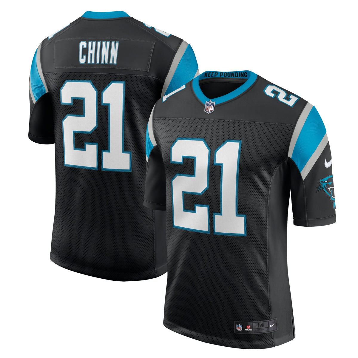 Jeremy Chinn Carolina Panthers Nike Vapor Limited Jersey   Black