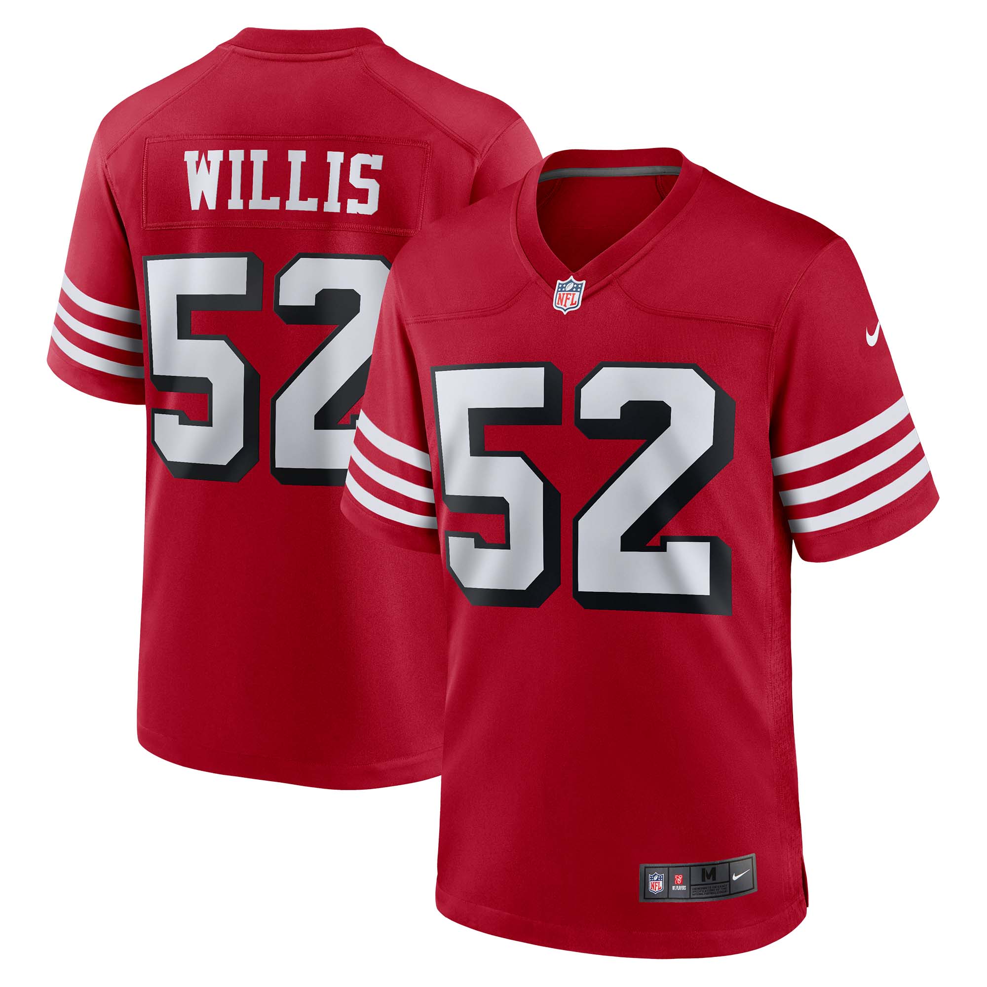 Patrick Willis San Francisco 49ers Nike Retired Alternate Game Jersey   Scarlet