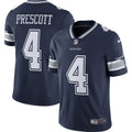 Men s Nike Dak Prescott Navy Dallas Cowboys Vapor Limited Player Jersey