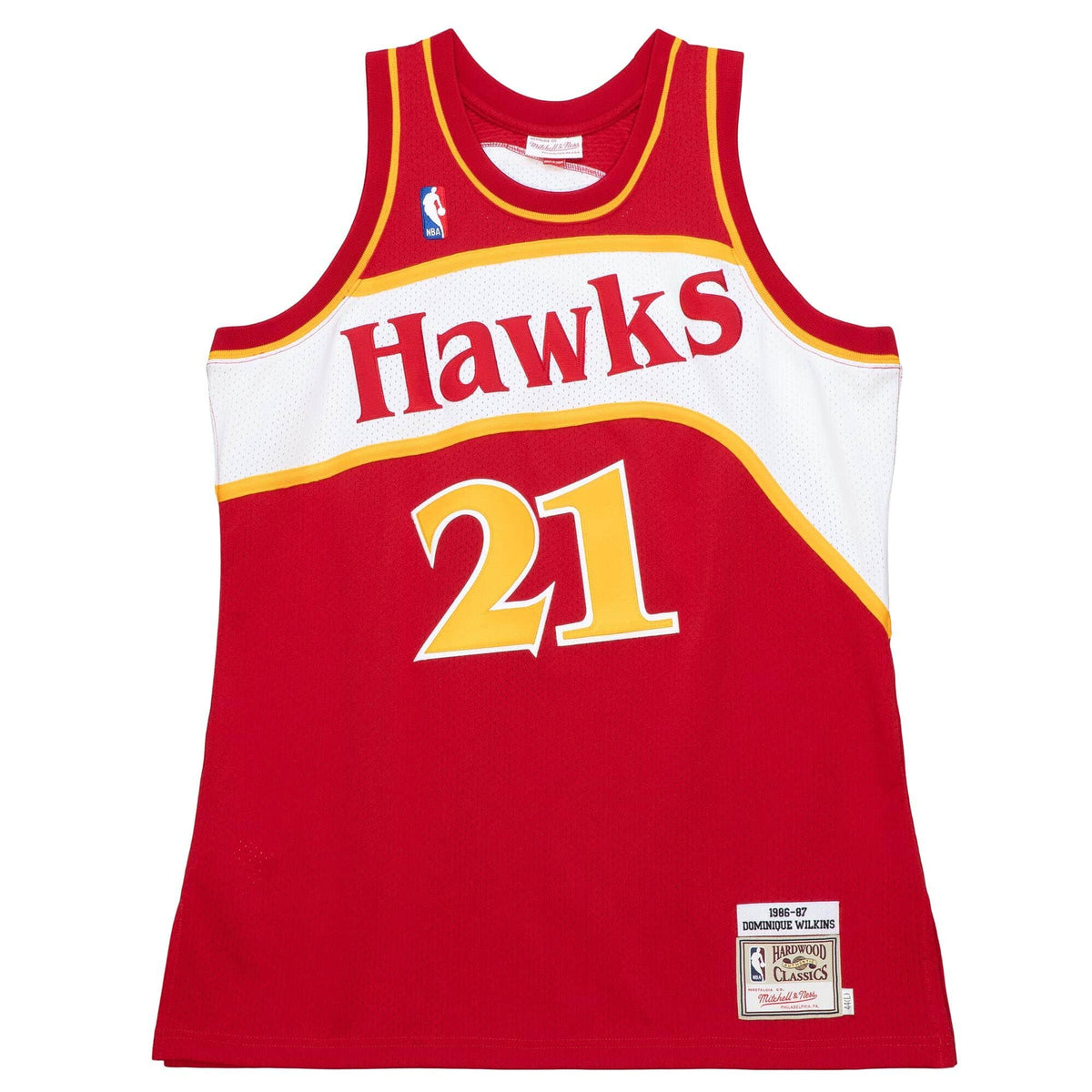 Authentic Dominique Wilkins Atlanta Hawks, NBA Jerseys 1987-88 Jersey
