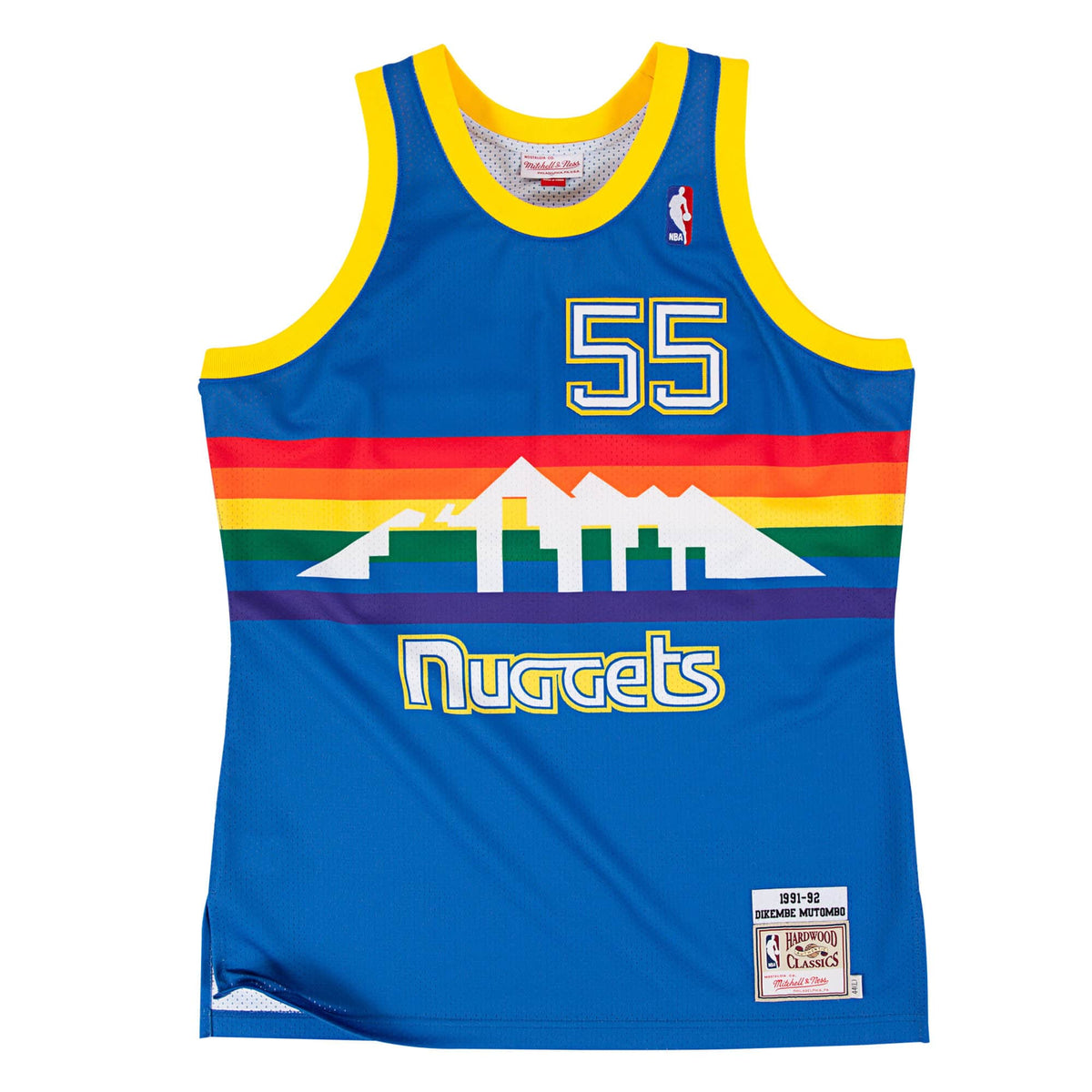 Dikembe Mutombo 1991-92 Authentic Jersey Denver Nuggets
