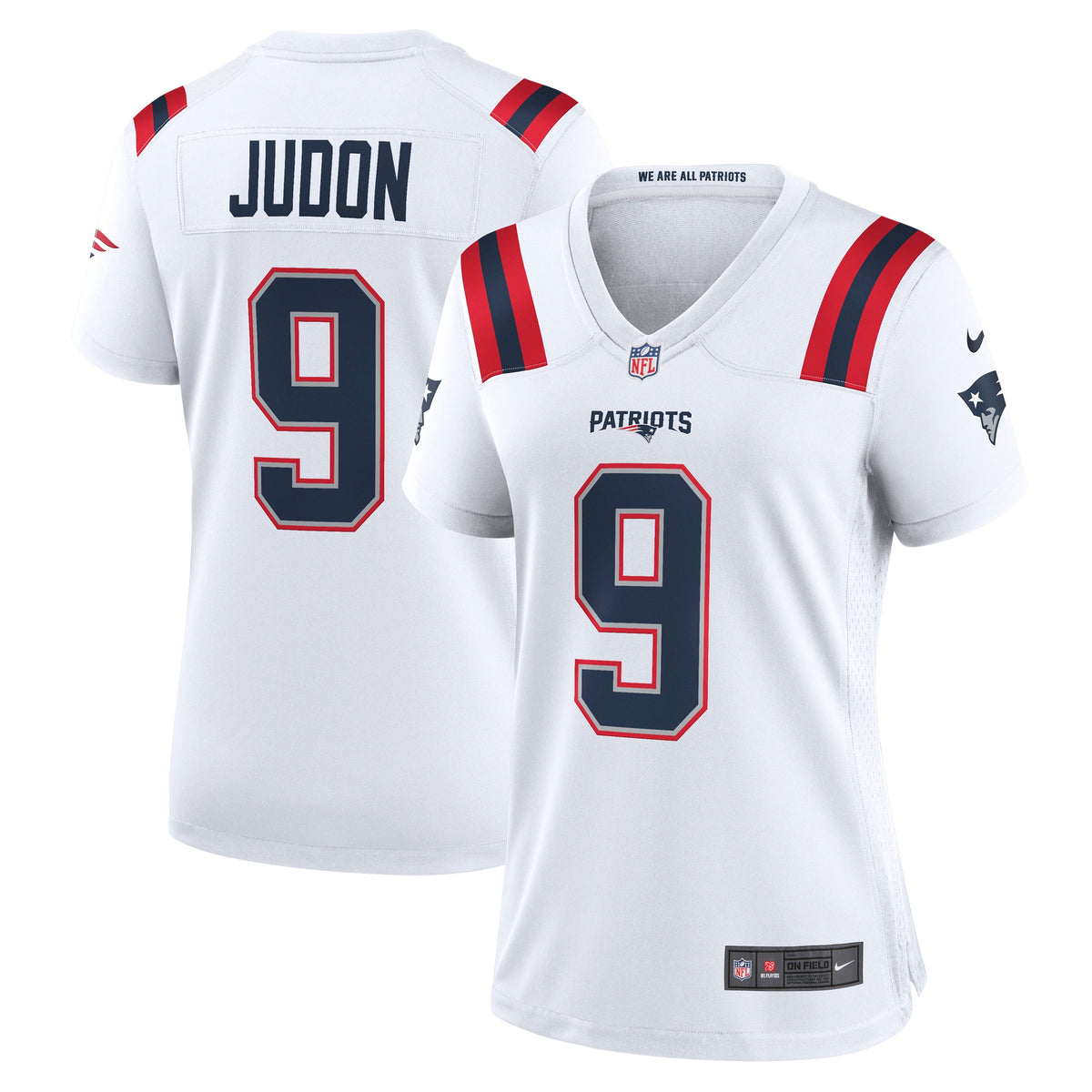 Matthew Judon New England Patriots Nike Women s  Game Jersey   White