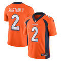 Patrick Surtain II Denver Broncos Nike  Vapor Untouchable Limited Jersey   Orange