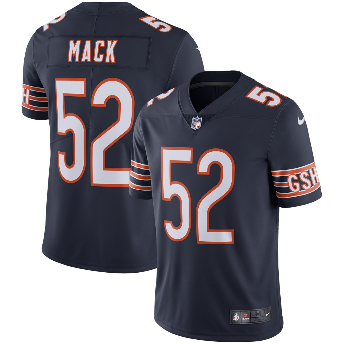 Khalil Mack Chicago Bears Nike Vapor Limited Jersey   Navy
