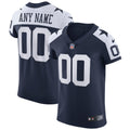 Dallas Cowboys Nike Alternate Vapor Elite Custom Jersey   Navy