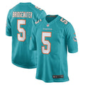 Men s Nike Teddy Bridgewater Aqua Miami Dolphins Game Jersey