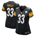 Women s Nike Jason Huntley Black Pittsburgh Steelers Game Player Jersey