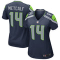 Women s Nike DK Metcalf Navy Seattle Seahawks Game Jersey