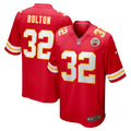 Men s Nike Nick Bolton Red Kansas City Chiefs Game Jersey