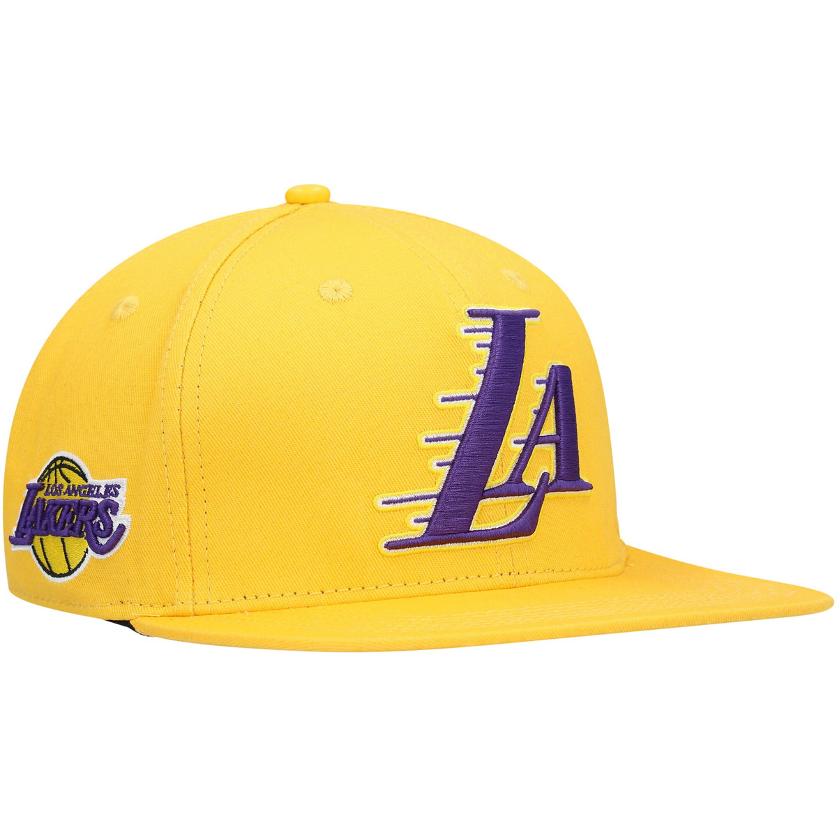 Los Angeles Lakers Pro Standard Team Logo Snapback Hat - Gold