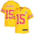 Patrick Mahomes Kansas City Chiefs Nike Youth Inverted Team Game Jersey   Gold
