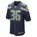 Men s Nike Darwin Thompson College Navy Seattle Seahawks Game Player Jersey