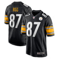 Justin Rigg Pittsburgh Steelers Nike Game Player Jersey   Black