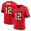 Men s Tom Brady Red Tampa Bay Buccaneers Replica Player Jersey