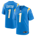 Men s Nike DeAndre Carter Powder Blue Los Angeles Chargers Home Game Player Jersey
