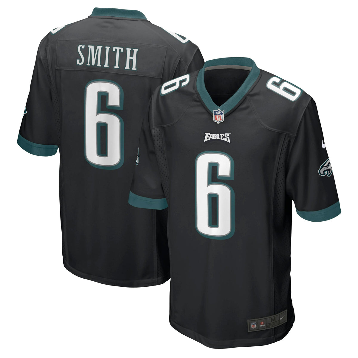 DeVonta Smith Philadelphia Eagles Nike Game Jersey   Black