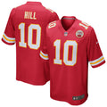 Tyreek Hill Kansas City Chiefs Nike Game Jersey   Red