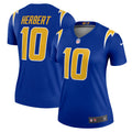 Women s Los Angeles Chargers Justin Herbert Legend Jersey Royal Blue