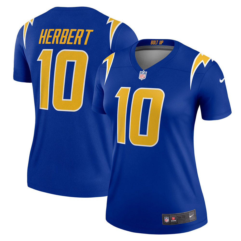 Women s Los Angeles Chargers Justin Herbert Legend Jersey Royal Blue