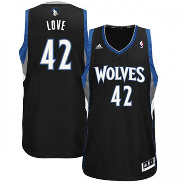 Men's Minnesota Timberwolves Kevin Love Away Jersey - Black
