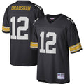 Terry Bradshaw Pittsburgh Steelers Mitchell   Ness Legacy Replica Jersey   Black