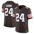 Men s Nike Nick Chubb Brown Cleveland Browns Vapor F.U.S.E. Limited Jersey