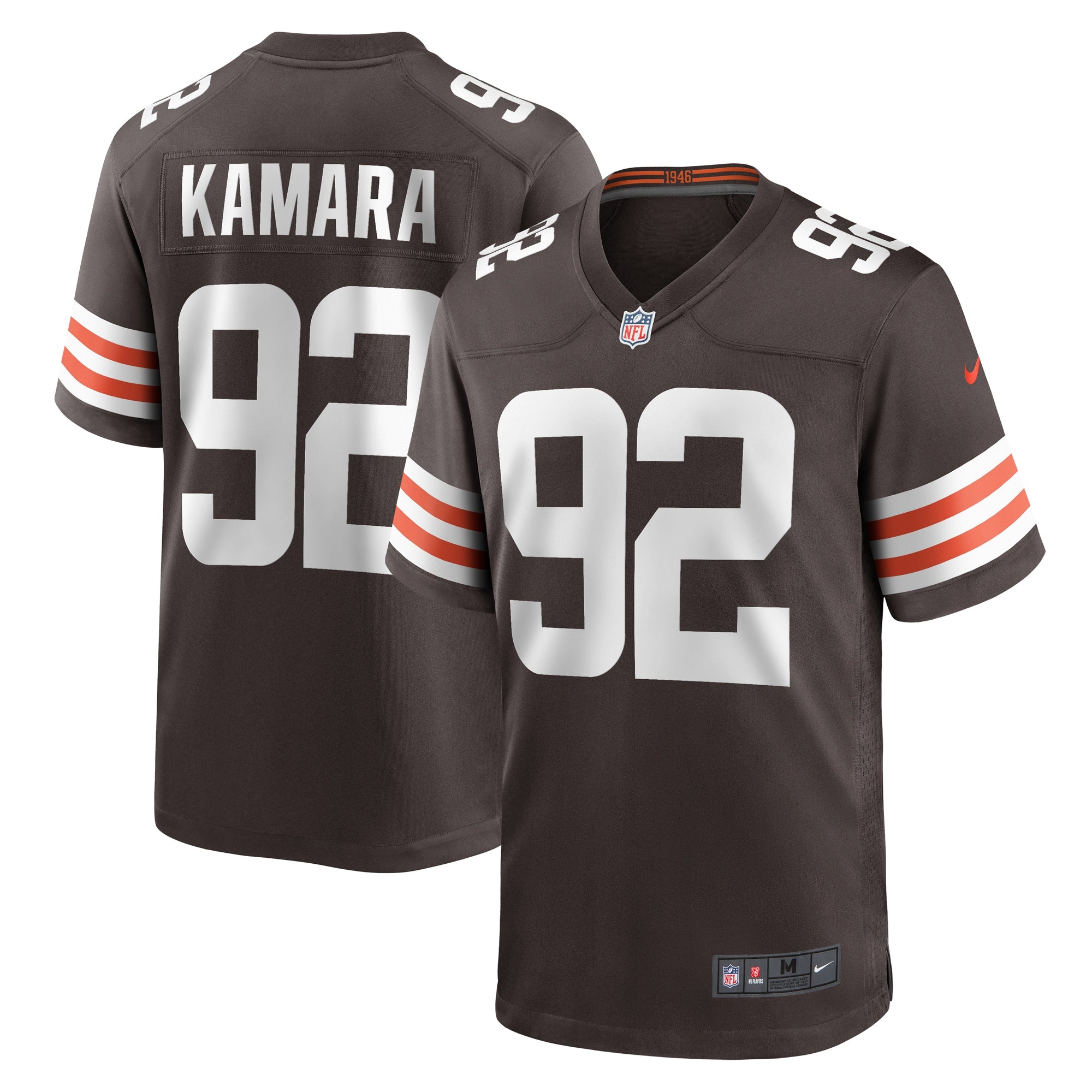 Sam Kamara Cleveland Browns Nike Team Game Jersey    Brown