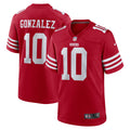 Zane Gonzalez San Francisco 49ers Nike Game Jersey   Scarlet
