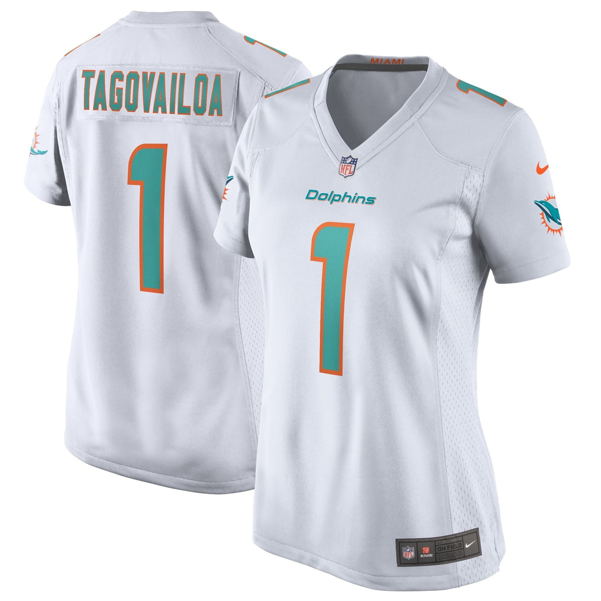 Women s Nike Tua Tagovailoa White Miami Dolphins Game Jersey