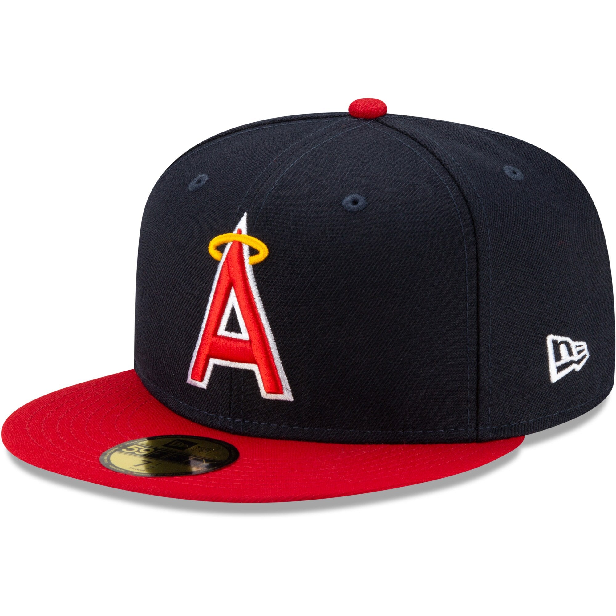 Los Angeles Angels New Era Cooperstown Collection Turn Back The Clock 1970s 59FIFTY Fitted Hat - Navy