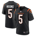 Tee Higgins Cincinnati Bengals Nike Game Player Jersey   Black