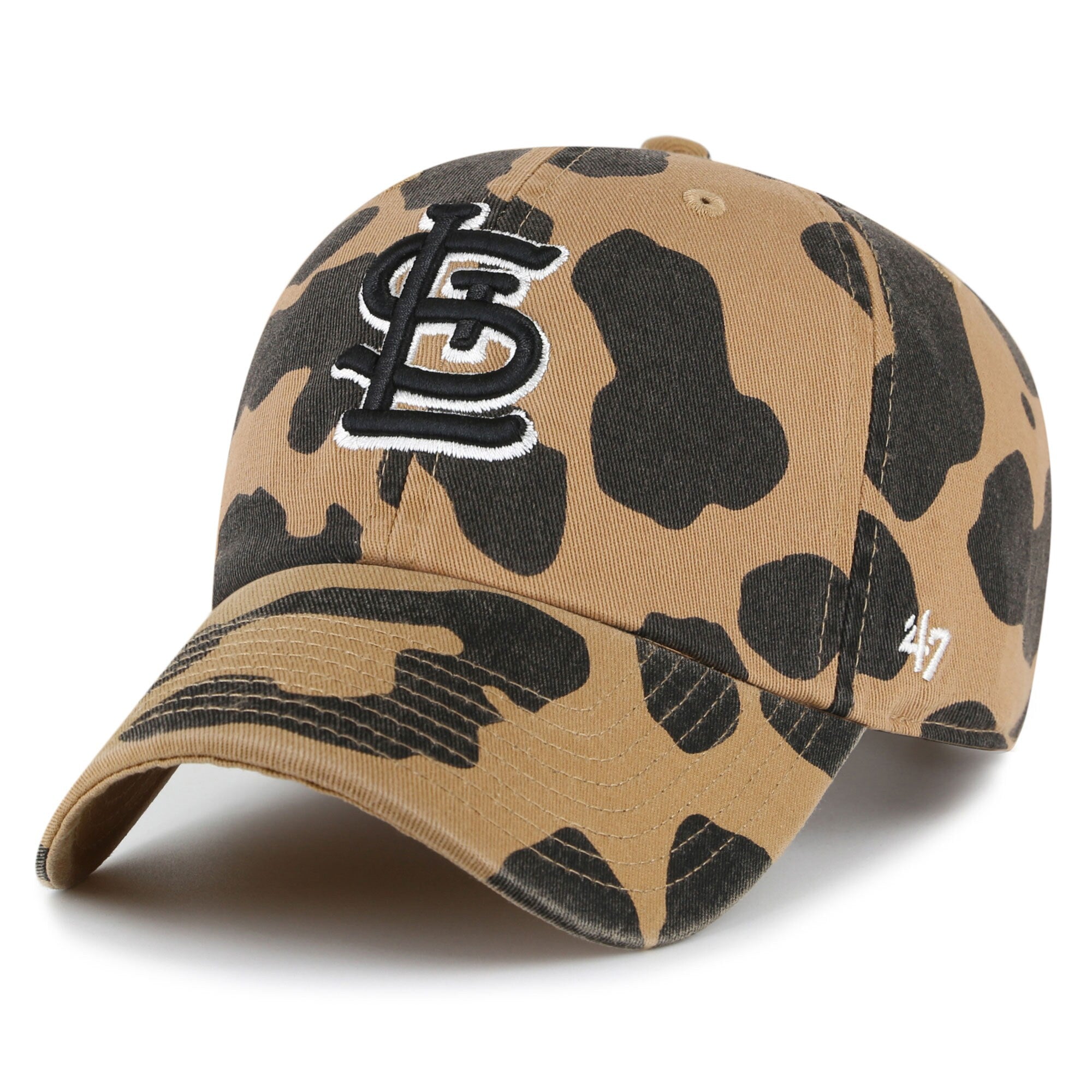St. Louis Cardinals '47 Women's Rosette Clean Up Adjustable Hat - Brown