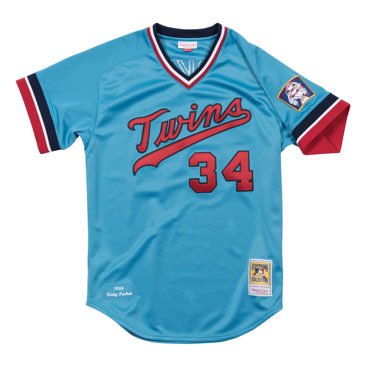 Authentic Jersey Minnesota Twins 1984 Kirby Puckett