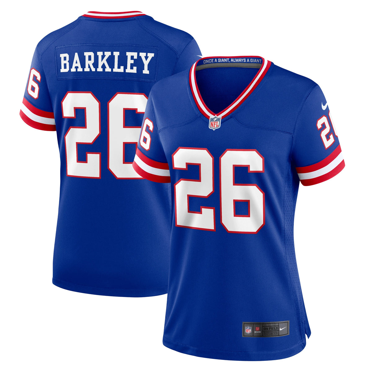 Saquon Barkley New York Giants Nike Women s Player Jersey Royal