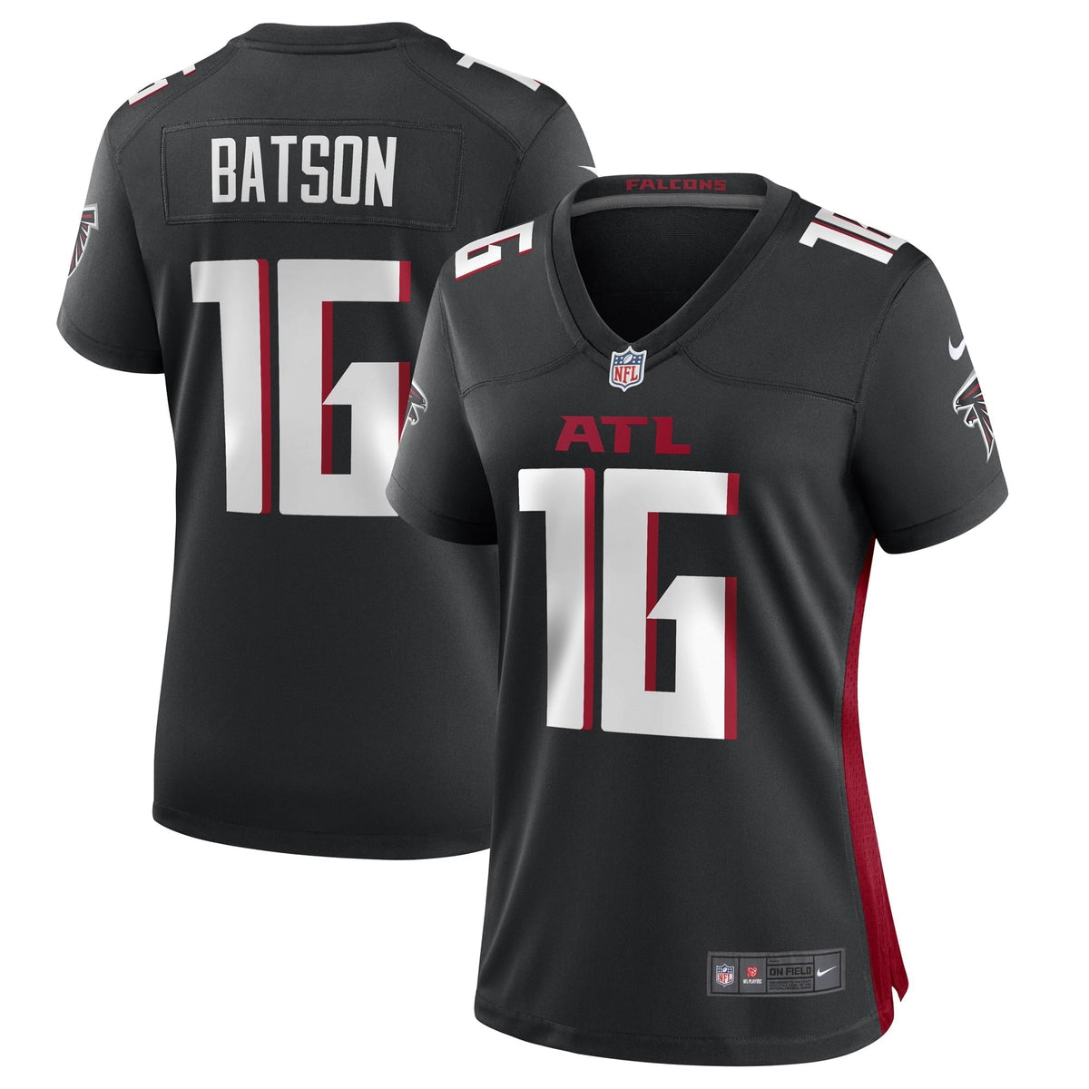 Women s Nike Cameron Batson Black Atlanta Falcons Game Player Jersey
