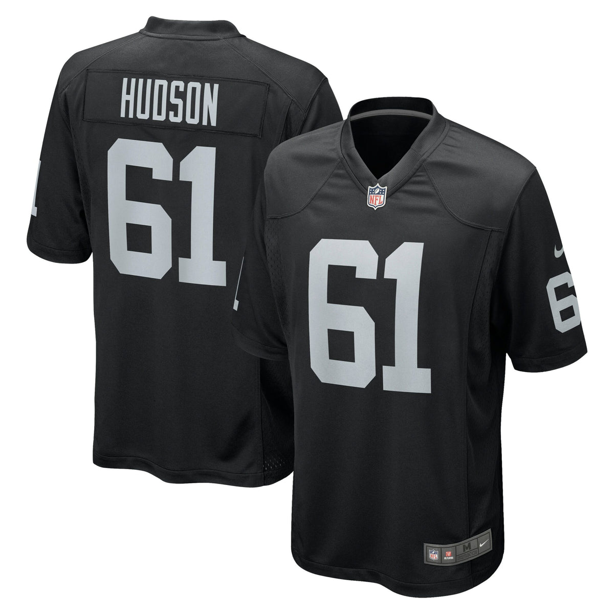 Rodney Hudson Las Vegas Raiders Nike Game Jersey   Black