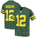 Aaron Rodgers Green Bay Packers Nike Youth Game Jersey   Green