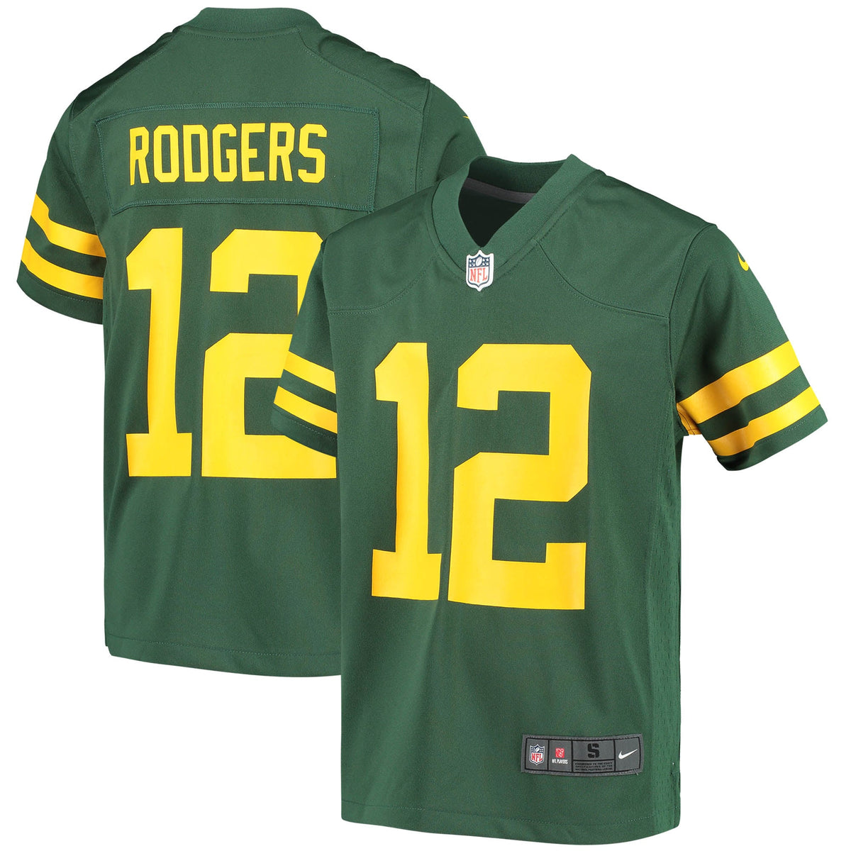 Aaron Rodgers Green Bay Packers Nike Youth Game Jersey   Green